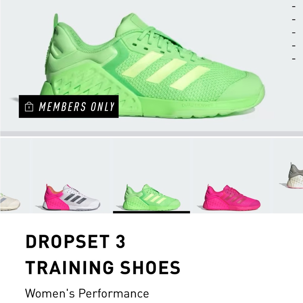 Adidas Men’s Neon Green Training Shoes